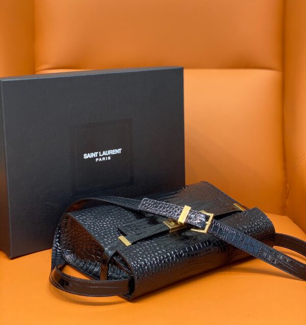 [REP 1:1] Saint Laurent Manhattan Small Shoulder Bag Black For Women 9.4in/24cm YSL 675626DND0W1000