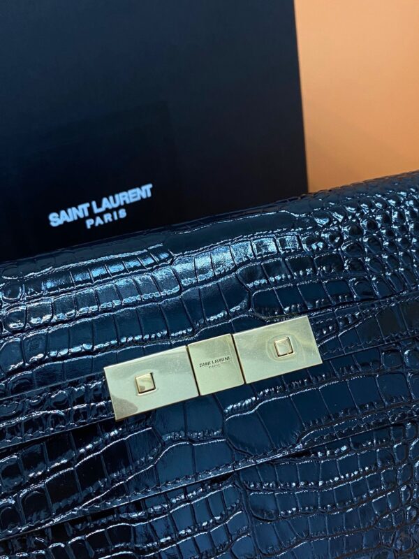 [REP 1:1] Saint Laurent Manhattan Small Shoulder Bag Black For Women 9.4in/24cm YSL 675626DND0W1000