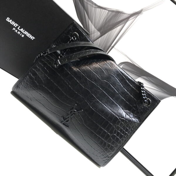 [REP 1:1] Saint Laurent Niki Medium Shopping Bag Black For Women 12.6in/32cm YSL