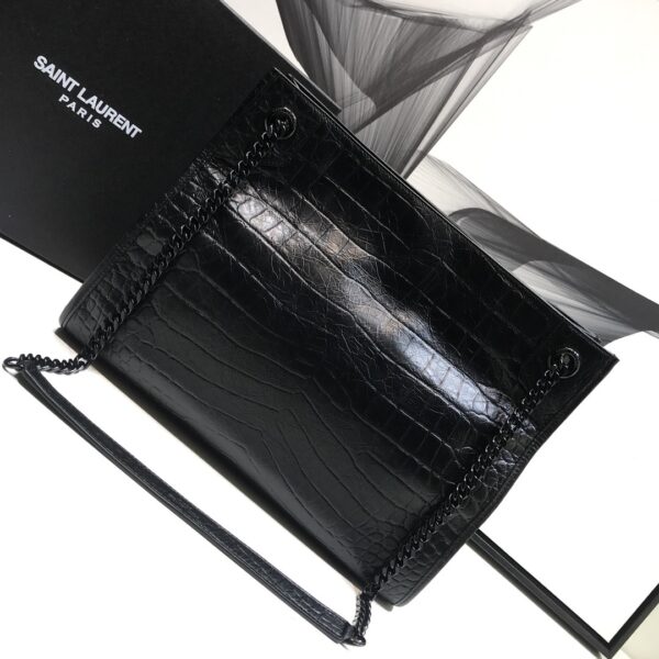 [REP 1:1] Saint Laurent Niki Medium Shopping Bag Black For Women 12.6in/32cm YSL