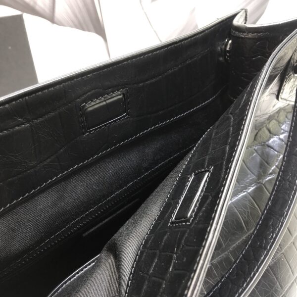 [REP 1:1] Saint Laurent Niki Medium Shopping Bag Black For Women 12.6in/32cm YSL