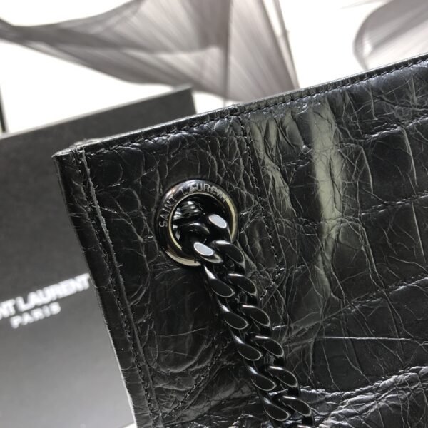 [REP 1:1] Saint Laurent Niki Medium Shopping Bag Black For Women 12.6in/32cm YSL