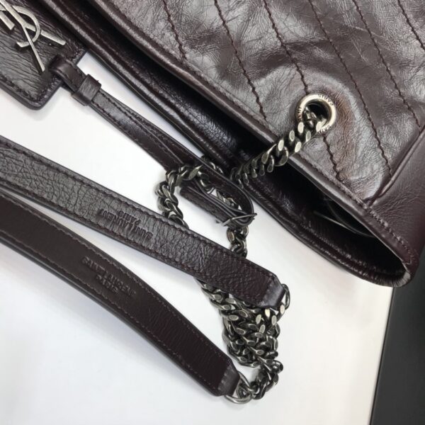[REP 1:1] Saint Laurent Niki Shopping Bag Burgundy For Women 13.8in/35cm YSL