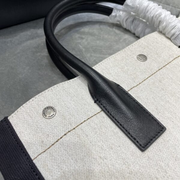 [REP 1:1] Saint Laurent Rive Gauche North/South Tote Bag In Printed Linen For Women 15.3in/39cm YSL 632539FAABR9083
