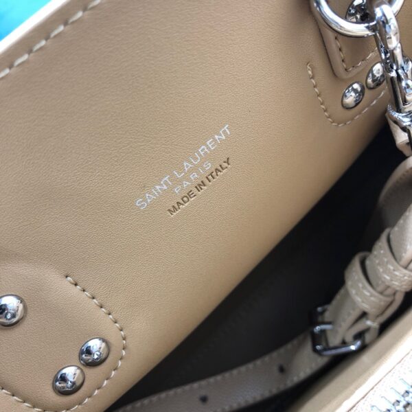[REP 1:1] Saint Laurent Sac De Jour Baby In Shiny Dark Beige For Women 10.2in/26cm YSL 42186302G9W2721