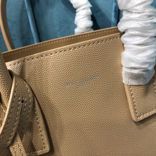 [REP 1:1] Saint Laurent Sac De Jour Baby In Shiny Dark Beige For Women 10.2in/26cm YSL 42186302G9W2721