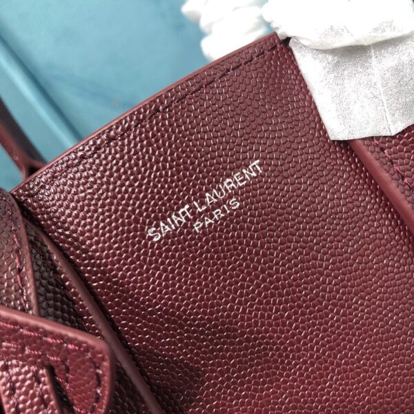 [REP 1:1] Saint Laurent Sac De Jour Nano Burgundy For Women 8.6in/22cm YSL