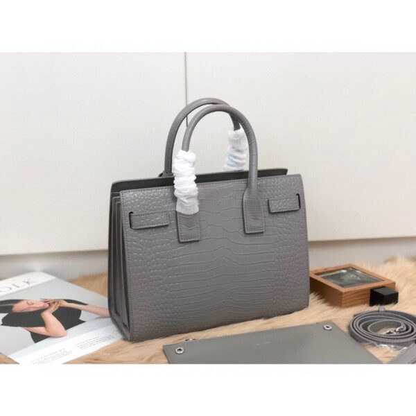 [REP 1:1] Saint Laurent Sac De Jour Small In-Gray For Women 12.5in/32cm YSL