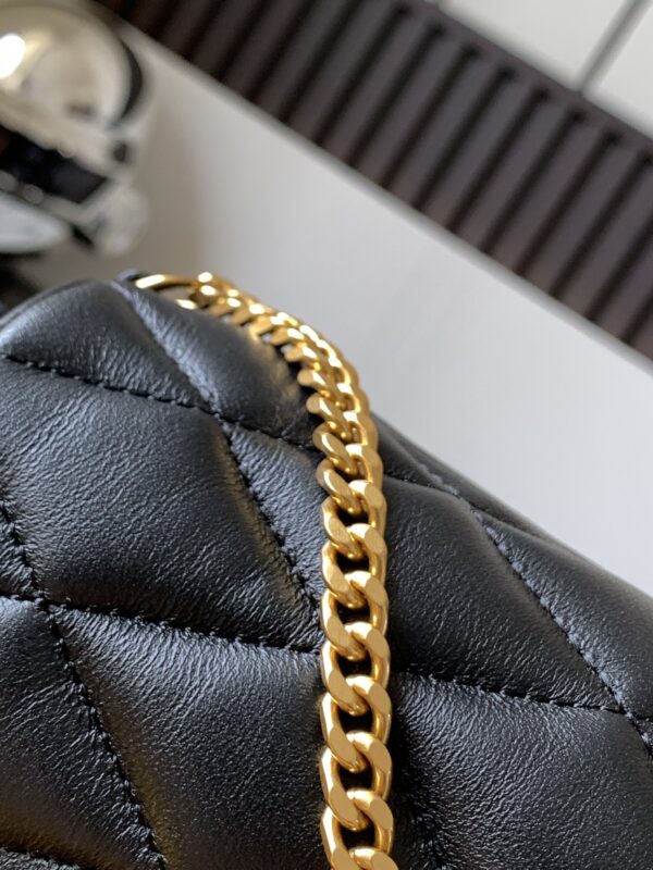[REP 1:1] Saint Laurent Sade Mini Tube Bag For Women 7.9in/20cm Black YSL 699703AAAJU1000