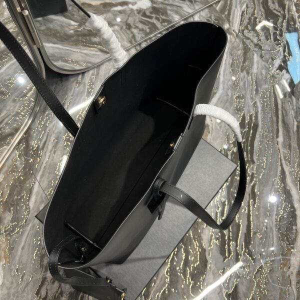 [REP 1:1] Saint Laurent Shopping E/W Tote Bag Black With Gold Hardware For Women 14.5in/38cm YSL 600281CSV0J1000