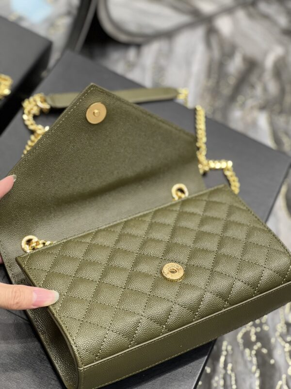 [REP 1:1] Saint Laurent Small Bag In Mix Matelasse For Women 8.2in/21cm YSL