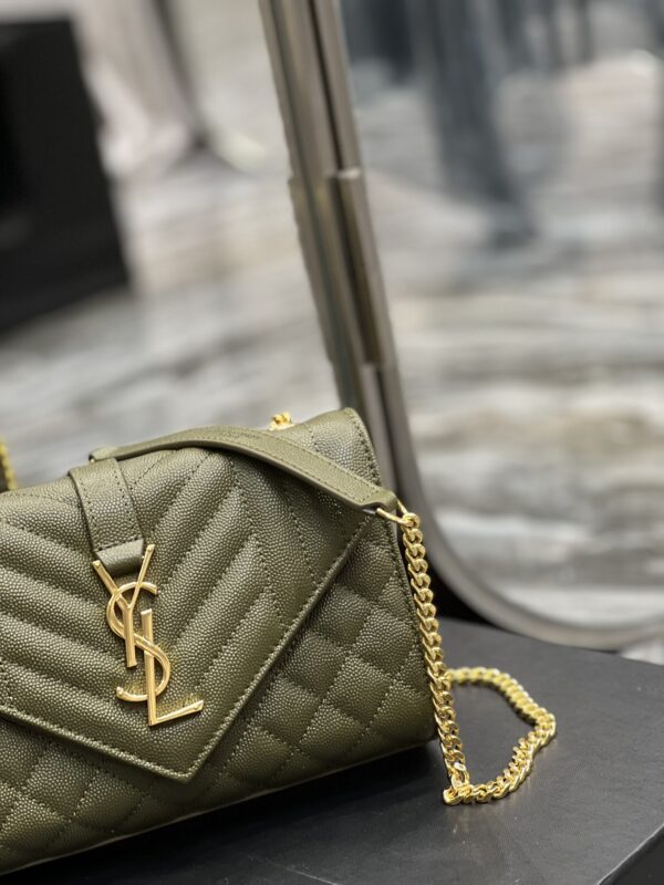 [REP 1:1] Saint Laurent Small Bag In Mix Matelasse For Women 8.2in/21cm YSL