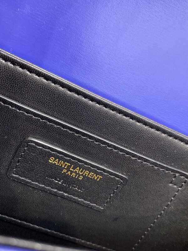 [REP 1:1] Saint Laurent Solferino Small Satchel In Box Blue For Women  7.4in/19cm YSL