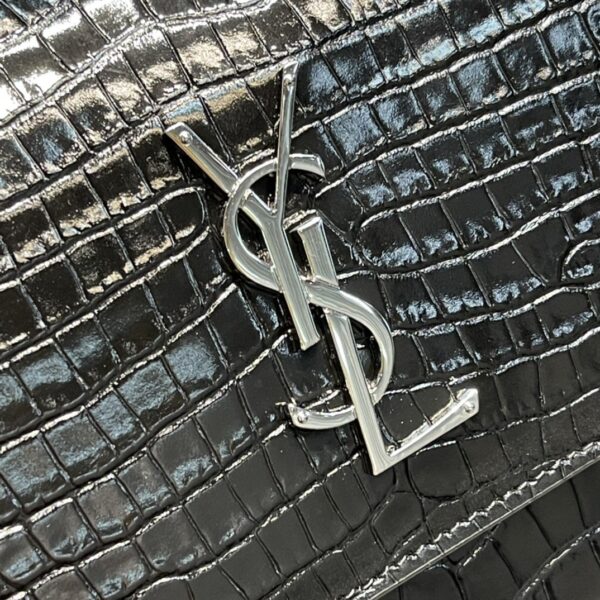 [REP 1:1] Saint Laurent Sunset Medium Chain Bag Black For Women 8.6in/22cm YSL 442906DND0U1000