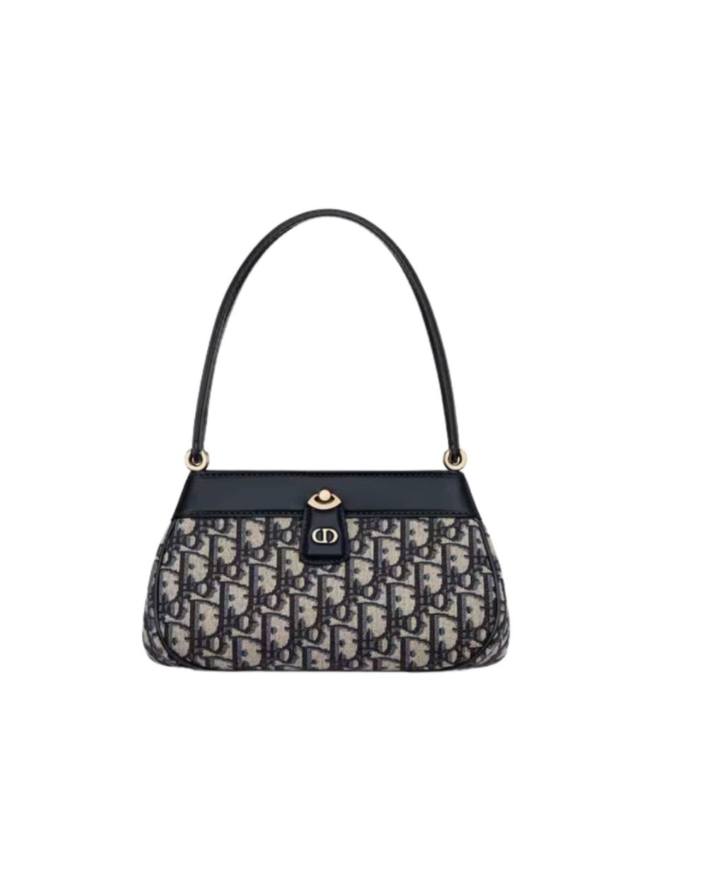 1:1 Replica Small Dior Key Bag Black For Women 8.5in/22cm M1844OTZQ_M928