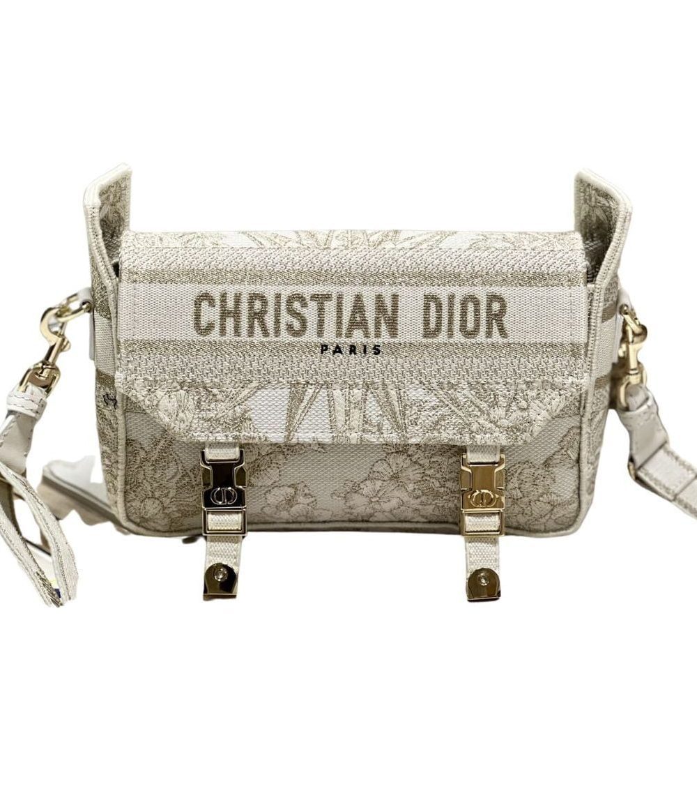1:1 Replica Small Diorcamp Bag Beige For Women 9in/ 23cm