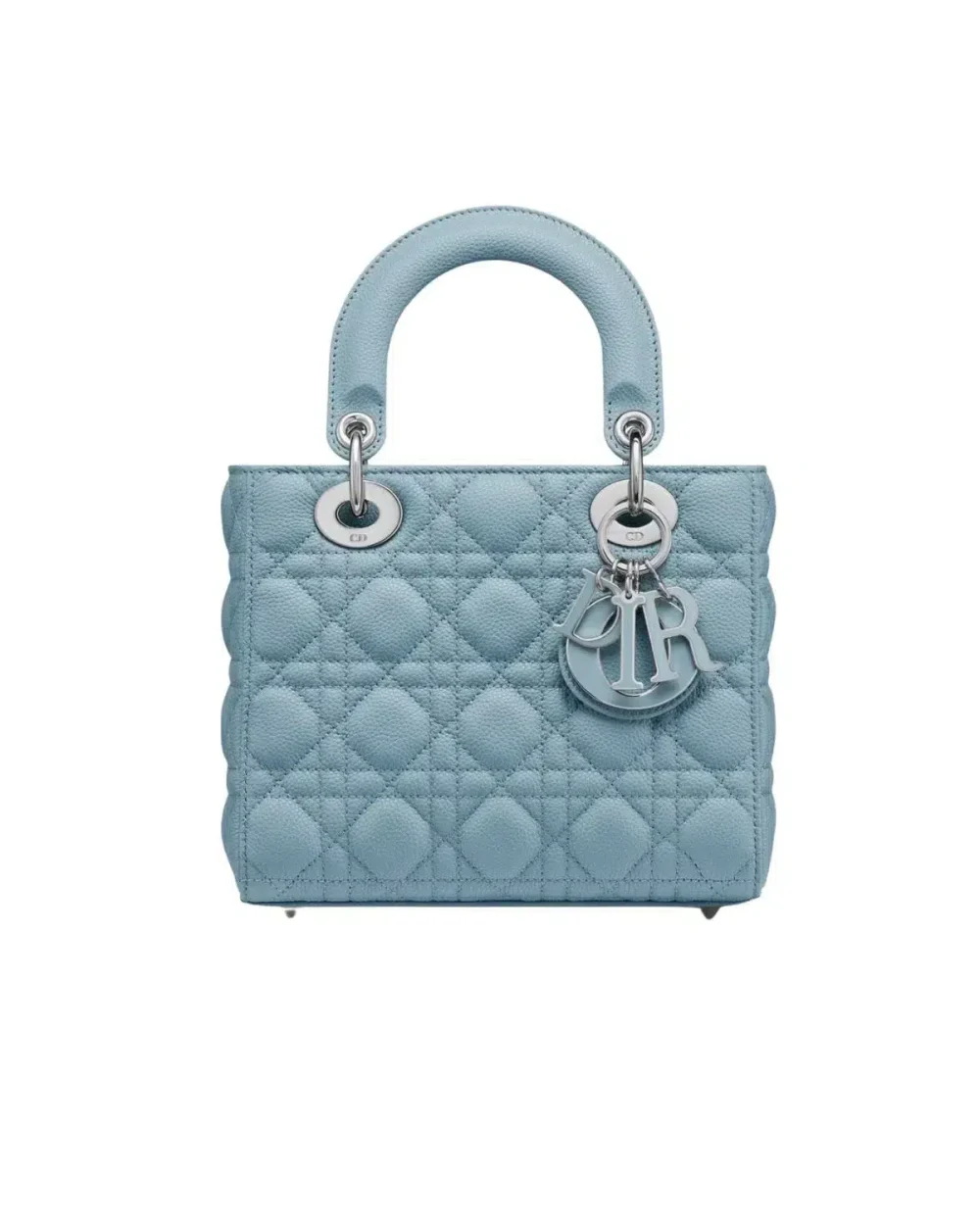 1:1 Replica Small Lady Dior Bag Horizon Blue For Women M0531PWGE_M09Z- 20 Cm/ 8 Inches