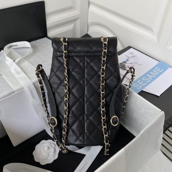 [REP 1:1] Taurus Backpack Black/White For Women 10in / 25.5cm AS3200