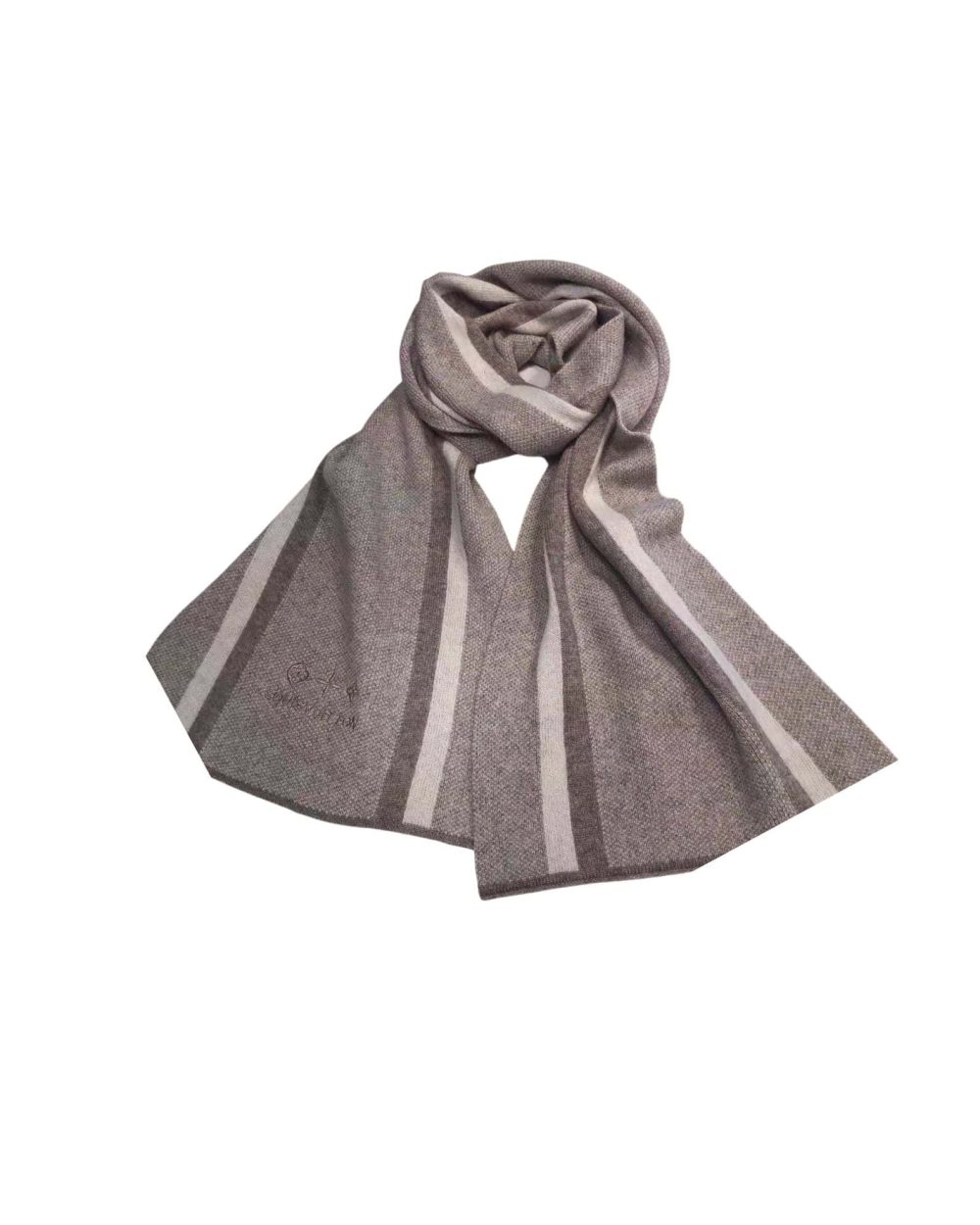 Woolen Scarf Light Grey For Women