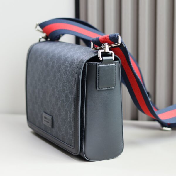 1:1 Replica GG CROSSBODY BAG P GG black Supreme canvas Exclusive For Women 771167 K5RLN 1095