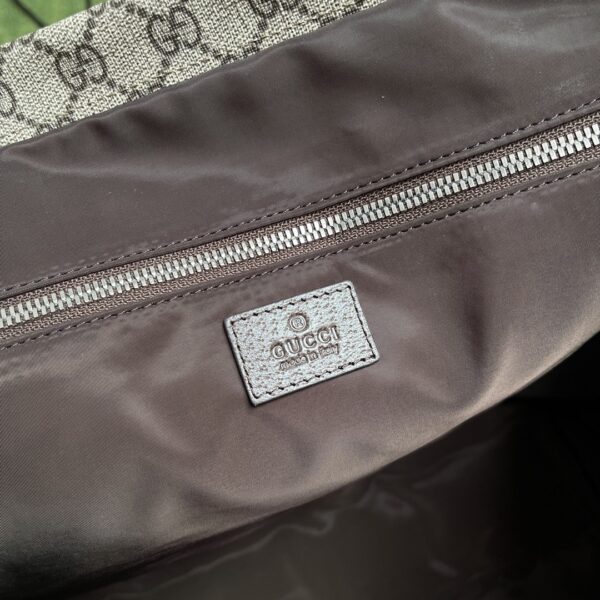 1:1 Replica GG TENDER MEDIUM TOTE BAG P Beige and ebony GG Supreme Tender canvas Exclusive For Women 763287 FACHL 8844