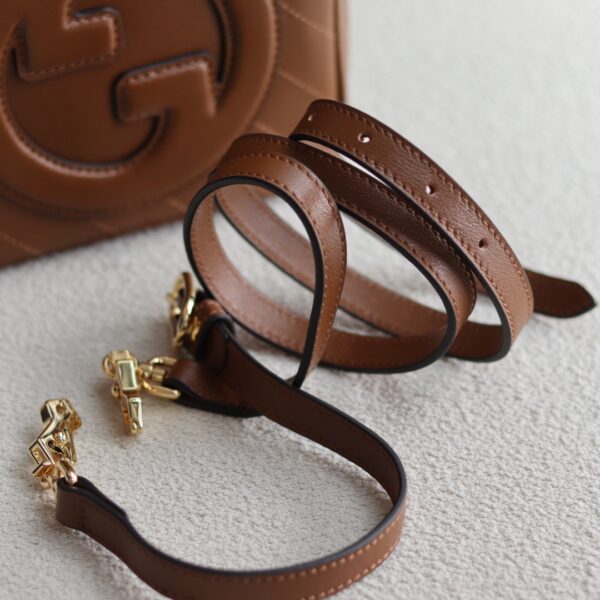 1:1 Replica GUCCI BLONDIE TOP HANDLE BAG P Cuir leather Exclusive For Women 744434 1IV0G 2535