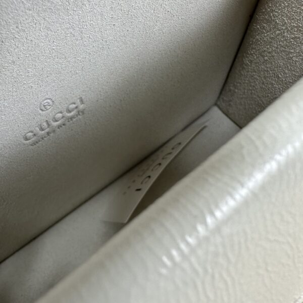 1:1 Replica GUCCI DIONYSUS SUPER MINI BAG P Light grey patent leather Exclusive For Women ‎795368 0AAA6 1712