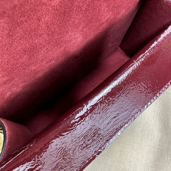 1:1 Replica GUCCI DIONYSUS SUPER MINI BAG P Red patent leather Exclusive For Women ‎795368 0AAA8 6207