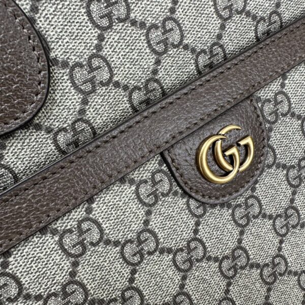 1:1 Replica GUCCI OPHIDIA MEDIUM GG BRIEFCASE P Brown Exclusive For Women 792116