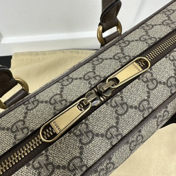 1:1 Replica GUCCI OPHIDIA MEDIUM GG BRIEFCASE P Brown Exclusive For Women 792116
