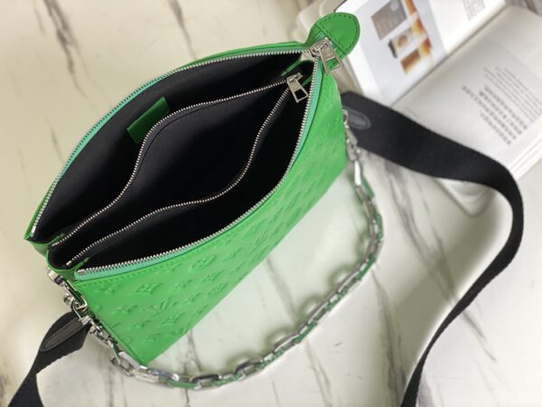 1:1 Replica Louis Vuitton Coussin PM Green M57936 Luxury Bag For Women -  26cm