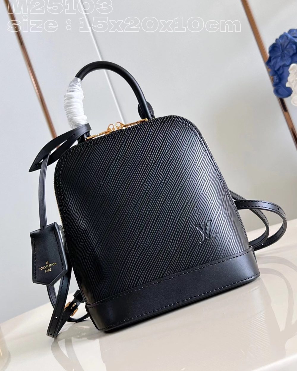 1:1 Replica Louis Vuitton LV Alma Backpack Epi Luxury Bag For Women M25103 - 20cm