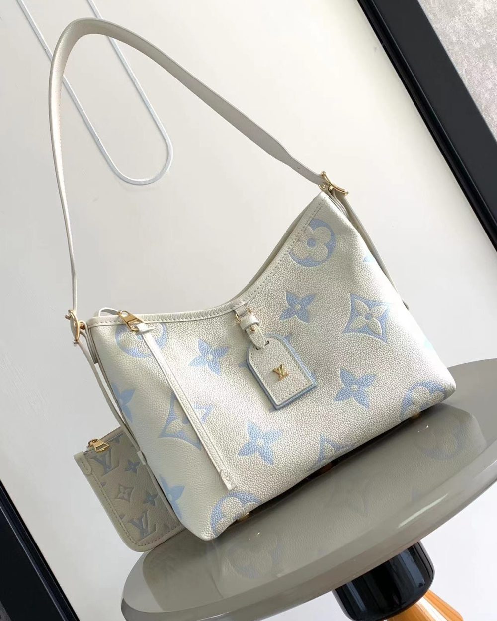 [REP 1:1] Louis Vuitton Carryall PM Monogram empreinte Unique Bag For Women M46288 M46203 B - 29cm