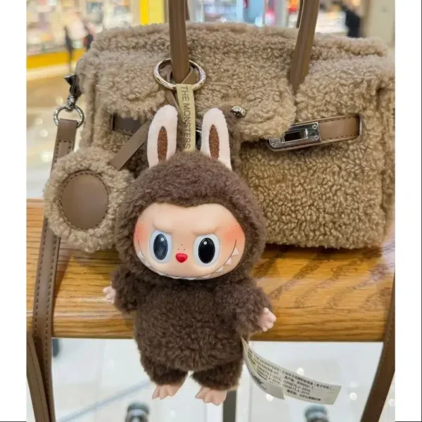 Chestnut Cocoa Labubu Bag Charm