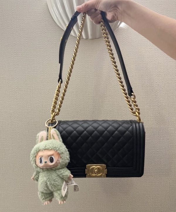 Green Grape Labubu Bag Charm