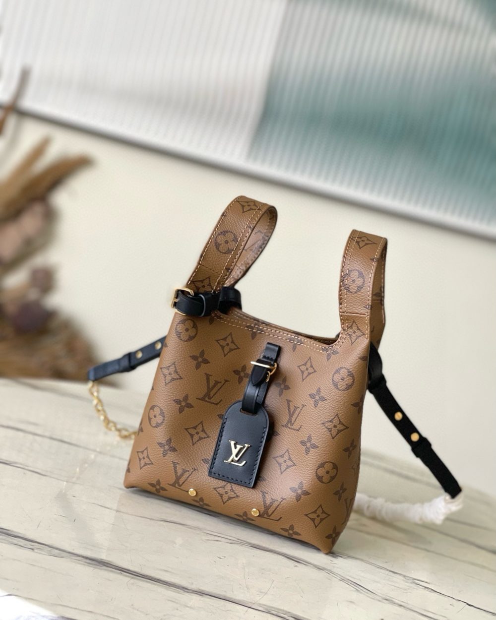 [REP 1:1] Louis Vuitton Atlantis BB Monogram Reverse Canvas Unique Bag For Women M46816 2 - 17cm