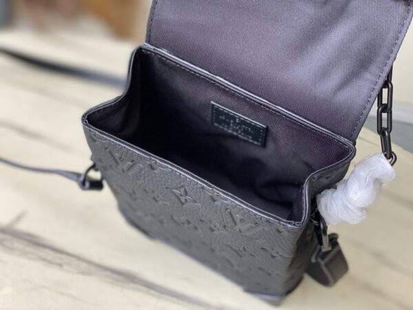 [REP 1:1] Louis Vuitton Nano Steamer Monogram Taurillon Leather LG G90 Unique Bag For Unisex M82772 - 18cm