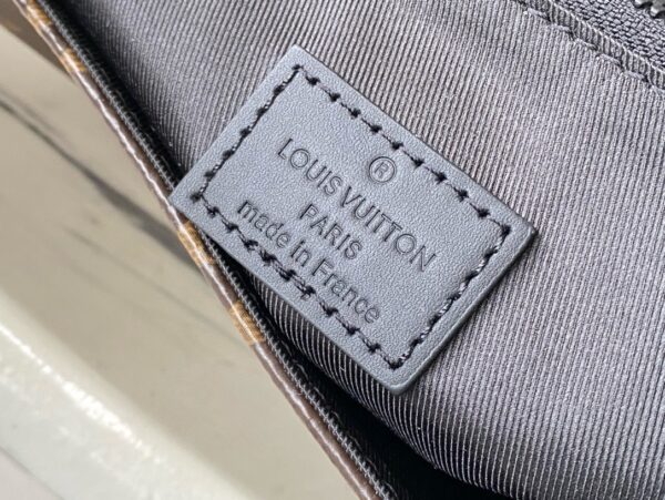 [REP 1:1] Louis Vuitton Monogram Eclipse Montsouris Messenger Shoulder Unique Bag For Women M46685 3 - 34cm
