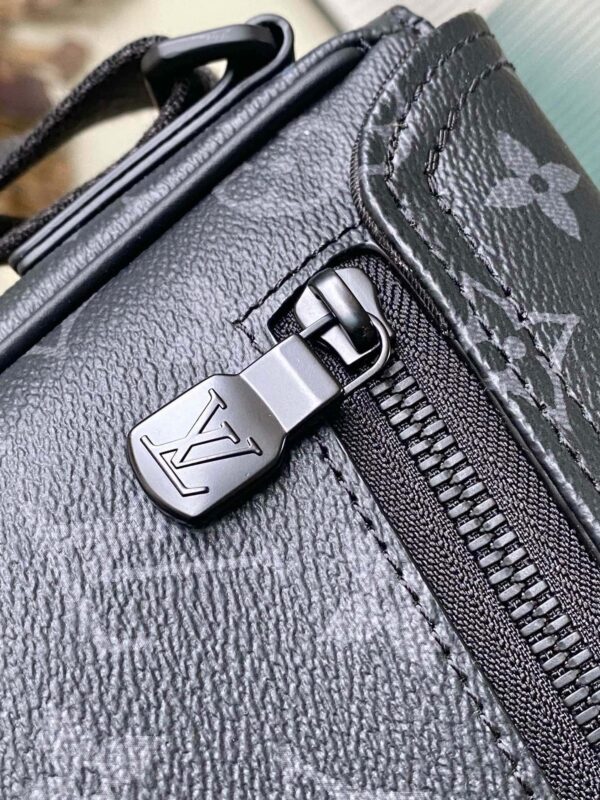 [REP 1:1] Louis Vuitton Monogram Eclipse Montsouris Messenger Unique Bag For Women M46685 4 - 34cm