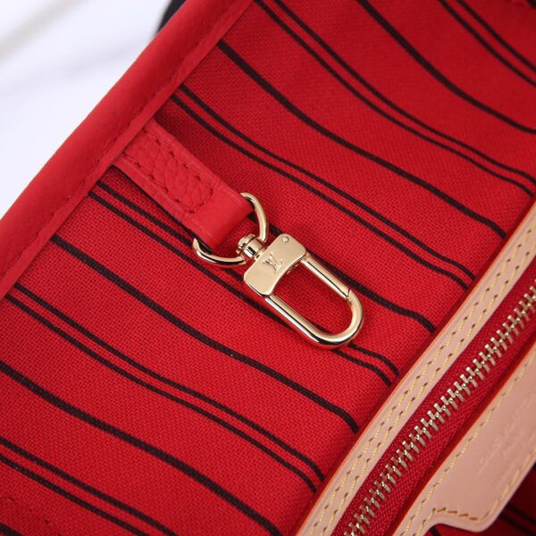 1:1 Replica Louis Vuitton LV Neverfull Bandoulière Inside Out MM Monogram Luxury Women Bag M12708 31cm/ 12.2in