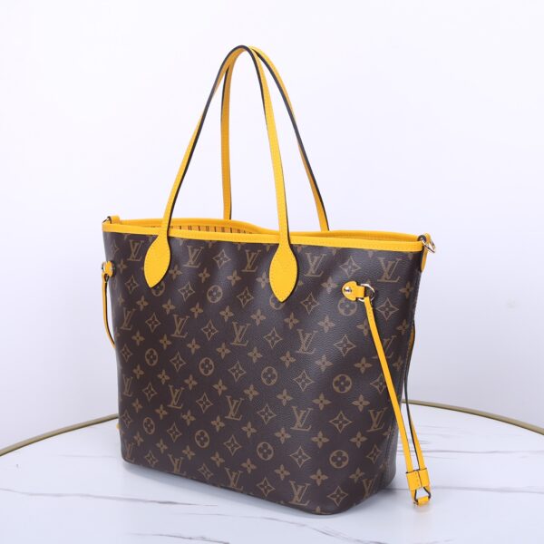 1:1 Replica Louis Vuitton LV Neverfull Bandoulière Inside Out MM Monogram Luxury Women Bag M12779 31cm/ 12.2in