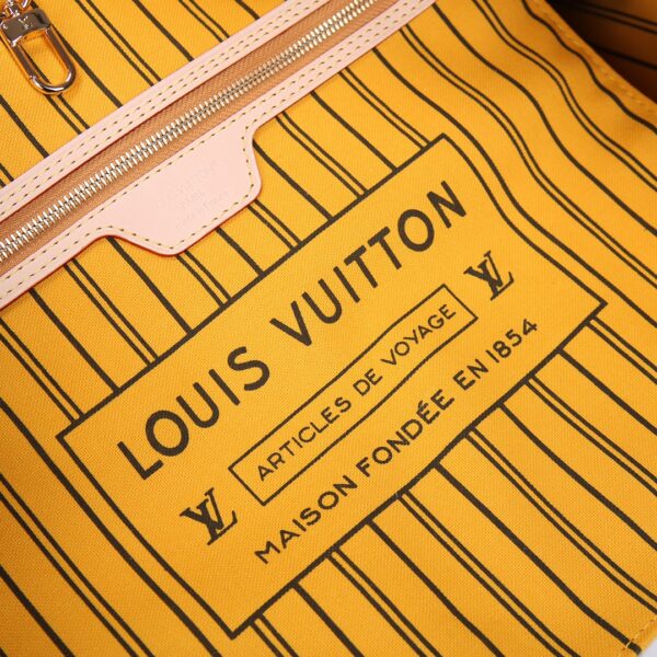 1:1 Replica Louis Vuitton LV Neverfull Bandoulière Inside Out MM Monogram Luxury Women Bag M12779 31cm/ 12.2in