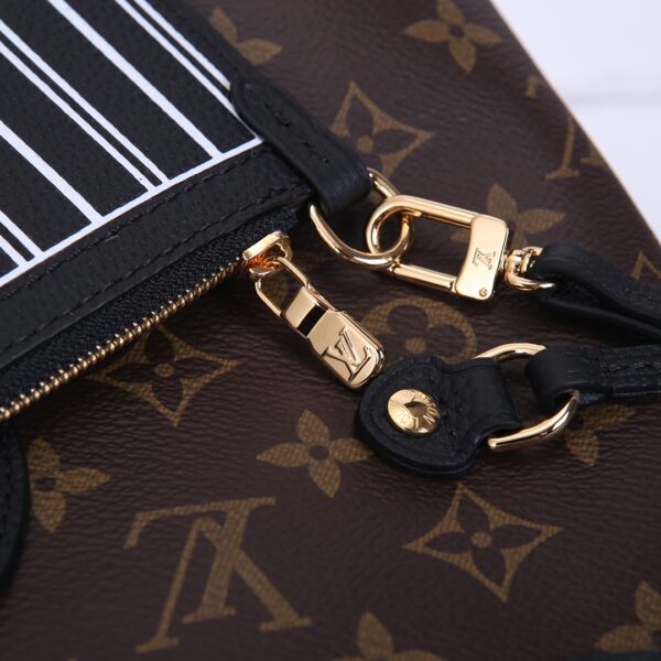 1:1 Replica Louis Vuitton LV Neverfull Inside Out MM Other Leathers Luxury Women Bag M11946 31cm/ 12.2in
