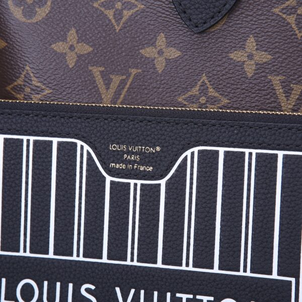 1:1 Replica Louis Vuitton LV Neverfull Inside Out MM Other Leathers Luxury Women Bag M11946 31cm/ 12.2in