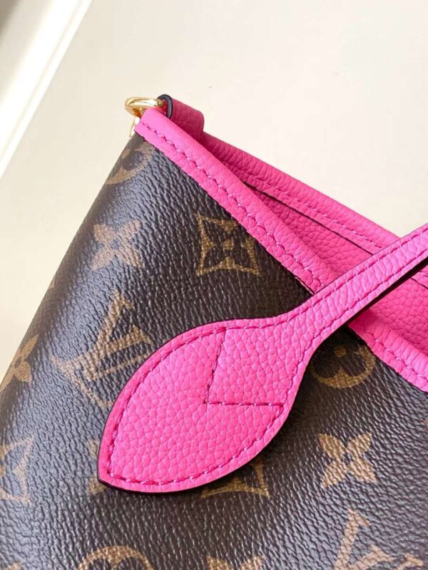 1:1 Replica Louis Vuitton LV Neverfull Bandoulière Inside Out BB Monogram Luxury Women Bag M12106 24cm