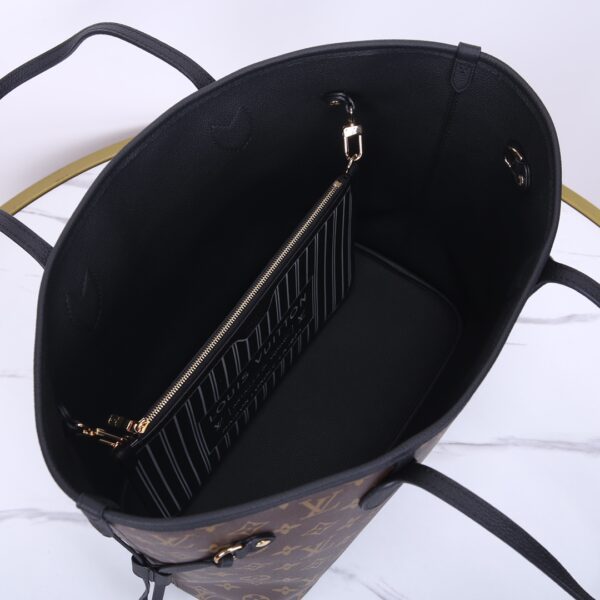 1:1 Replica Louis Vuitton LV Neverfull Inside Out MM Other Leathers Luxury Women Bag M11946 31cm/ 12.2in