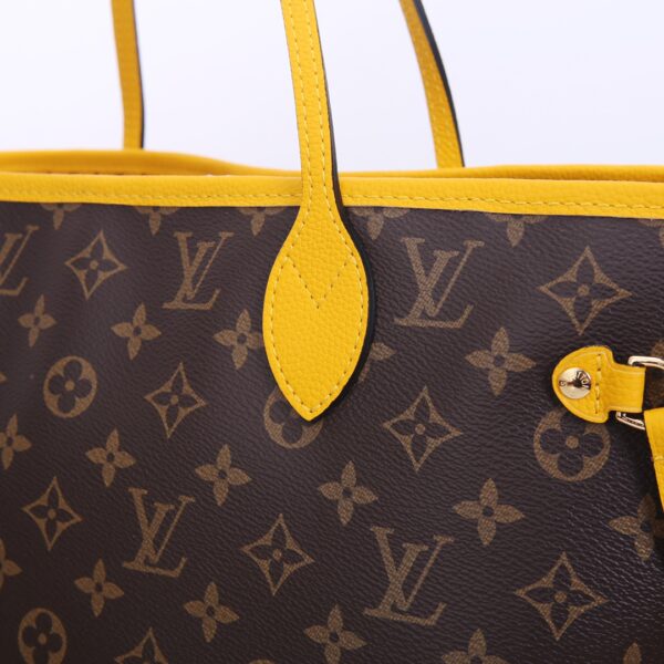 1:1 Replica Louis Vuitton LV Neverfull Bandoulière Inside Out MM Monogram Luxury Women Bag M12779 31cm/ 12.2in