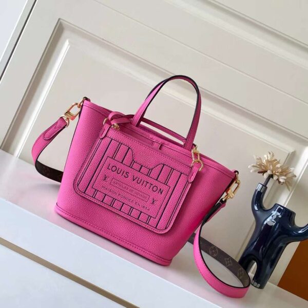 1:1 Replica Louis Vuitton LV Neverfull Bandoulière Inside Out BB Monogram Luxury Women Bag M12106 24cm