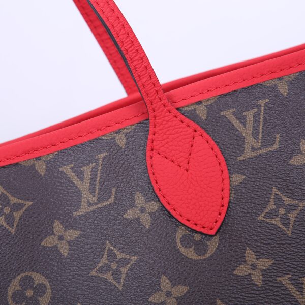 1:1 Replica Louis Vuitton LV Neverfull Bandoulière Inside Out MM Monogram Luxury Women Bag M12708 31cm/ 12.2in