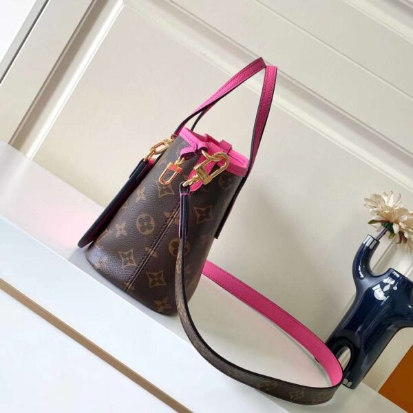 1:1 Replica Louis Vuitton LV Neverfull Bandoulière Inside Out BB Monogram Luxury Women Bag M12106 24cm
